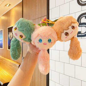 Nouvelle poupée en peluche de 6 pouces, style <span class=keywords><strong>TikTok</strong></span>, motif <span class=keywords><strong>renard</strong></span>, pendentif, porte-clés, jouet en peluche, vente en gros - Product Image 2