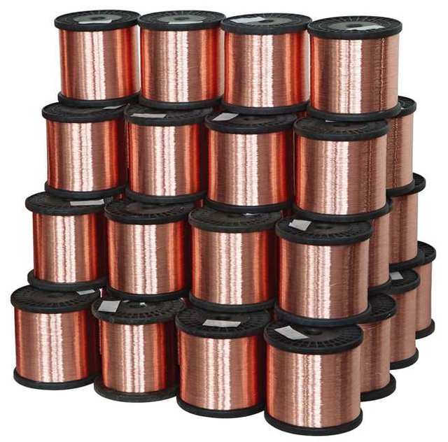 Factory Price CCA CCAM Wire 0.12mm 0.25mm Copper Clad Aluminum Magnesium Wire for Cable Manufacturing
