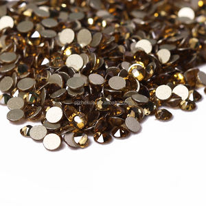 ZK 2088คริสตัลพลอยเทียมแก้วหลังแบนขนาดเล็ก8สีโคลาโด้โทแพซสำหรับตกแต่งเล็บแบบ DIY - Product Image 2