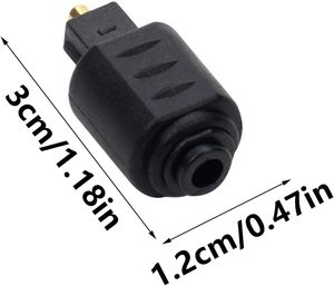 <span class=keywords><strong>Adaptateur</strong></span> Audio <span class=keywords><strong>prise</strong></span> <span class=keywords><strong>optique</strong></span> Toslink, 3.5mm, <span class=keywords><strong>prise</strong></span> femelle, Mini <span class=keywords><strong>Jack</strong></span> vers Toslink numérique - Product Image 3