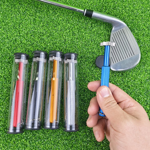 Couteau de nettoyage de golf à tête sphérique tige de nettoyage concave nettoyeur de rainures outil de rabot hexagonal pour nettoyer les mauvaises rainures concaves - Product Image 2