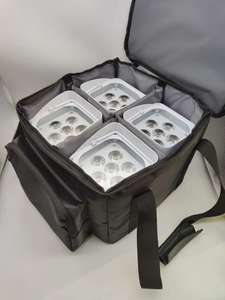 Decoración de escenario de boda IP65 focos 6CH/10CH batería inalámbrica LED RGBWAUV DMX512 Uplights - Product Image 6