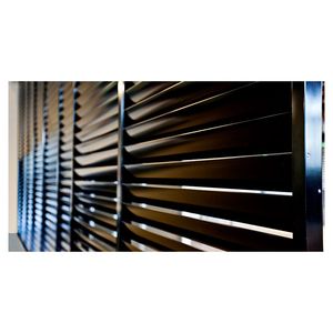 Prima Nouveaux Designs <span class=keywords><strong>Pvc</strong></span> Obturateur <span class=keywords><strong>Baie</strong></span> Fenêtre <span class=keywords><strong>Coulissante</strong></span> En Bois Véritable En Bois Blanc Couleur Persienne Plantation Volets Volet En Aluminium - Product Image 4