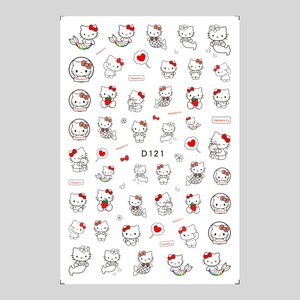 Pegatinas <span class=keywords><strong>de</strong></span> <span class=keywords><strong>Uñas</strong></span> 2D <span class=keywords><strong>de</strong></span> <span class=keywords><strong>Hello</strong></span> <span class=keywords><strong>Kitty</strong></span>, Autoadhesivas e Impermeables, con Diseño <span class=keywords><strong>de</strong></span> Gato para Decoración <span class=keywords><strong>de</strong></span> Manicura - Product Image 6