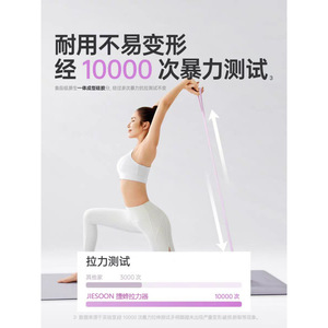 Bande de résistance en silicone en forme de huit pour l'entraînement du dos, le fitness et le remodelage corporel - Product Image 3