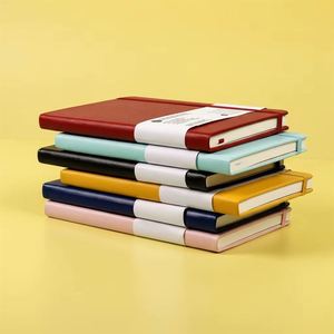 High Quality Wholesale Pu Sublimation Blank Business Waterproof Cover Dot <b>Grid</b> Inner Pages <b>Notebooks</b> for Elementary Students - Product Image 2