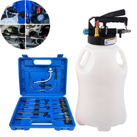 Kit d'adaptateurs pour remplissage automatique et manuel d'ATF, pompe extracteur d'huile 10L et kit d'outils de distribution