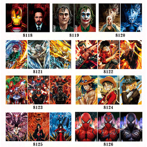 Personalizado al por mayor 3D Lenticular pared arte Flip 3D imagen de los Vengadores decorar 3D imágenes de superhéroe Spider Man - Product Image 3