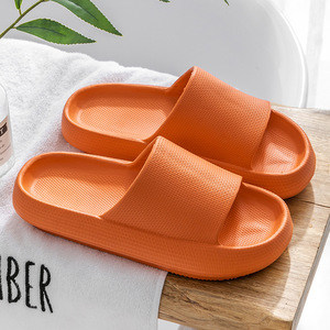 Sandales à plateforme épaisse pour femmes, style nuage, pour l'été et la plage, en EVA à semelle souple, pour loisirs, hommes et femmes, chaussures antidérapantes pour intérieur et salle de bain - Product Image 6