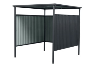 Usine directement vente <span class=keywords><strong>abri</strong></span> de stationnement de bicyclette en métal en acier galvanisé - Product Image 2