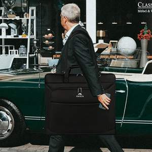 Free sample Women's Travel <b>Bag</b> with Foldable Suit, Multipurpose PU Hand Luggage <b>Bag</b>, Portable <b>Garment</b> Suit <b>Bags</b> - Product Image 4