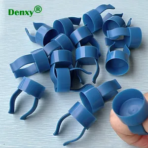 Denxy שיניים מכשיר אנדו כחול NITI שורש רופא שיניים כלי חד פעמי יד טבעת אצבע אנדו קבצי שיניים טבעת