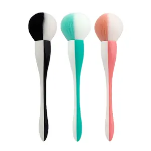 YUE New Small Waist Loose Powder Brush Single Large Cosmetic Round Head Blush Brush Makeup Tools In Stock Wholesale