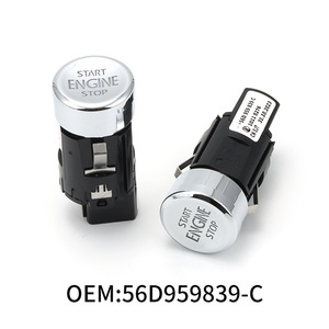 3G1959839สวิตช์จุดระเบิดแบบไม่ใช้กุญแจสำหรับปุ่มหยุดสตาร์ทเครื่องยนต์ Volkswagen Passat - Product Image 3