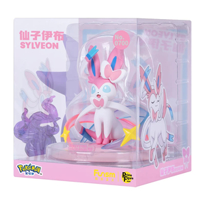 Ensemble de figurines authentiques Funism, Leafeon Glaceon <span class=keywords><strong>Mew</strong></span> Mewtwo, Série Shining Moment, Modèle d'anime, Ornement de bureau, Boîte mystère - Product Image 1