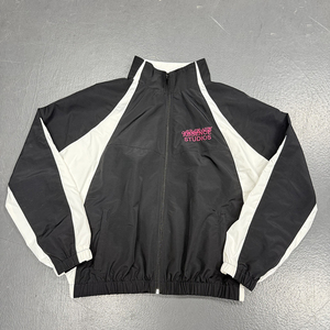 Chándales personalizados para hombre, chaqueta y pantalones cortos de nailon con cremallera, conjuntos de gimnasio para correr, chándal Unisex con estampado de logotipo - Product Image 3