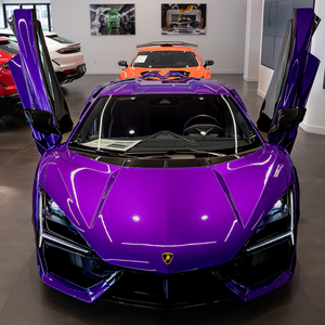 Filme Vinílico Super Brilhante Roxo Aurora para Envelopamento de Carros, Adesivos Personalizados em PET, Cobertura Automotiva Vinílica, Sem Bolhas de Ar - Product Image 1