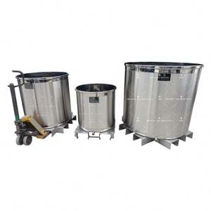 Réservoir de récupération Ace 200L sans gaine avec pieds et roulettes avec tube de plongée - Product Image 5