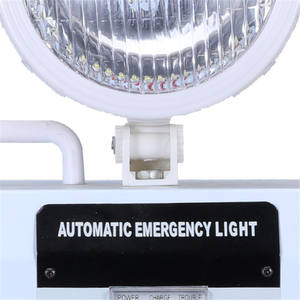 Luce di emergenza a Led a doppia testa portatile automatica per uso domestico - Product Image 4