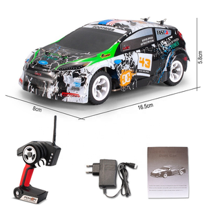 <span class=keywords><strong>Wltoys</strong></span> <span class=keywords><strong>K989</strong></span> 1/28 escala alta velocidad carreras RC Drift coche juguete 2,4G Radio Control 4WD 30 KM/H Metal duradero incluye control remoto - Product Image 5