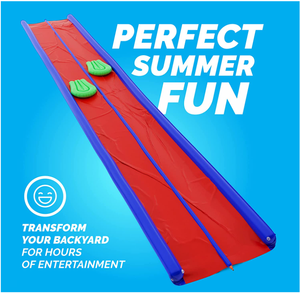 Toboggan gonflable pour enfants adultes course <span class=keywords><strong>de</strong></span> jardin toboggans simples <span class=keywords><strong>tapis</strong></span> été pulvérisation jouets d'<span class=keywords><strong>eau</strong></span> pour jeu d'herbe en plein air - Product Image 6