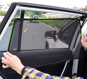 U'LUCK Cortinas Negras para Ventanas Laterales de Coche - 4 Piezas, Parasoles Magnéticos de Privacidad, Bloqueo 100% de Luz, Cubiertas para Ventanas, Sensación de Frescura - Product Image 4