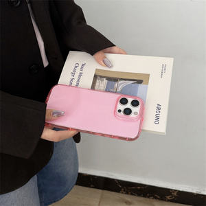 Nueva funda de jabón ovalada transpirable de refrigeración para <span class=keywords><strong>iPhone</strong></span> 16 17 15 14 Plus 13 12 <span class=keywords><strong>11</strong></span> Pro Max cubierta transparente de disipación de calor a prueba de golpes - Product Image 6