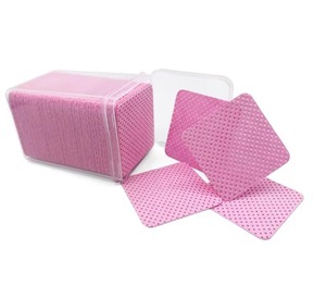 Nail <b>Pad</b> Disposable Makeup Remover <b>Pads</b> Lint-Free Cotton Wipes for Nail <b>Polish</b> Eyelash Glue Manicure Cleaning Soft Gentle - Product Image 2