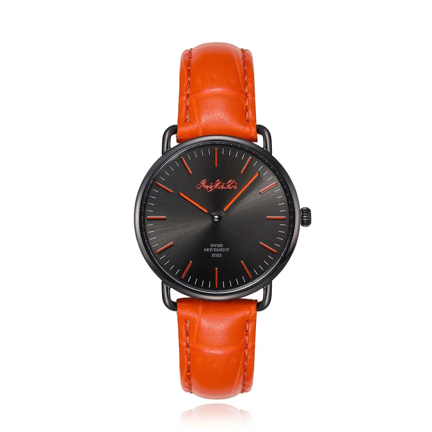 2022 Hip hop watches quartz luxury wristwatch customize logo ladies wristwatch female leather elegant ladies watch