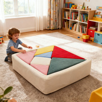Ensemble de jeux en mousse coloré pour l'éducation précoce des enfants, personnalisation professionnelle, équipement de jeux intérieur, pour les enfants de 5 à 7 ans