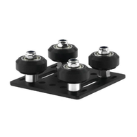 Bagian Printer 3D untuk 2020 v-slot profil aluminium cocok Set Plat Gantry V katrol pelat geser Khusus