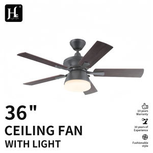 Ventilador de Techo de Perfil Bajo de 42 Pulgadas con Motor de CC de 35 W y 220 V, 6 Velocidades, con Luz LED y Control Remoto, para el Hogar - Product Image 2