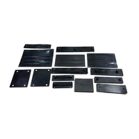 Joint d'étanchéité carré plat en caoutchouc néoprène EPDM anti-vibration, joint torique, rondelle, pour la réduction des vibrations