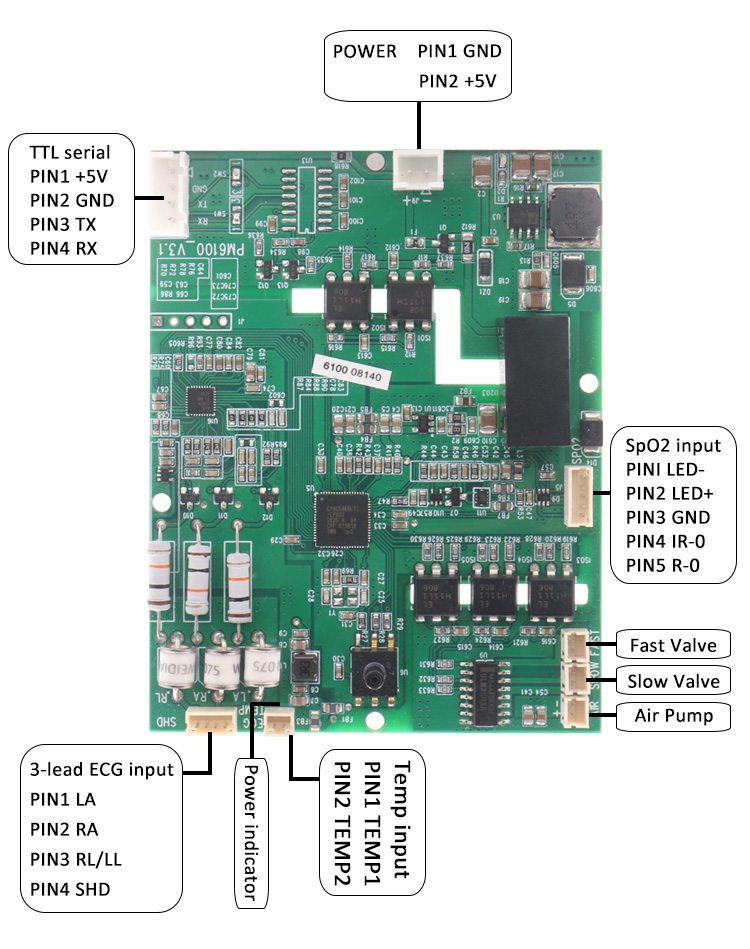Pulse Heart ECG Monitoring Sensor Module OEM ECG Measurement