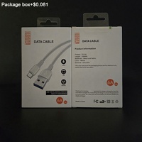 Promotion de vente chaude IOS Données réutilisables et synchronisation de charge Téléphone chargeant des câbles USB à 8 broches