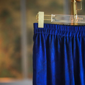 <span class=keywords><strong>Pantalon</strong></span> long décontracté en soie Xiangyun de style <span class=keywords><strong>chinois</strong></span> pour <span class=keywords><strong>femme</strong></span>, ample et fluide, <span class=keywords><strong>pantalon</strong></span> en soie polyvalent de style Zen 5339 - Product Image 4