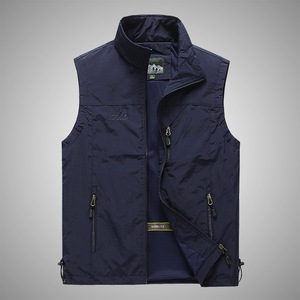 <span class=keywords><strong>Giacca</strong></span> sportiva Casual Outdoor da uomo gilet traspirante con chiusura a cerniera primavera <span class=keywords><strong>e</strong></span> autunno nuovo gilet - Product Image 1