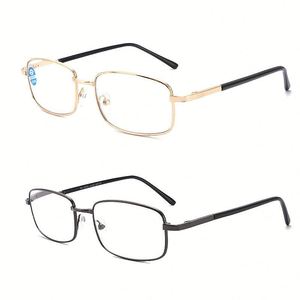 Gafas de Lectura Progresivas Multifocales con Marco Metálico y Protección Anti Luz Azul para Hombre y Mujer, Moda 2025 - Product Image 4