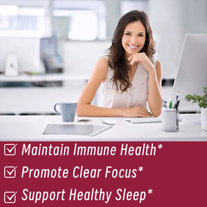 Prix inférieur Couleurs et produits d'origine naturelle Soutien cognitif sain et sommeil Goût de baies mélangées Gommes gommeuses au zinc - Product Image 6