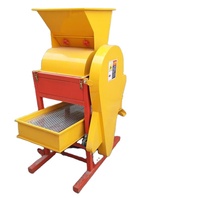 Triturador de sementes de pêssego, motor elétrico, máquina de depilação, minimáquina de descascamento, peeling, conchas