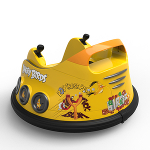 Popolare <span class=keywords><strong>Auto</strong></span> Elettrica Bumper Car Angry Birds 6V7A con Licenza Ufficiale per Bambini 2-4 Anni, con Luci LED e Rotazione a 360 Gradi - Product Image 4