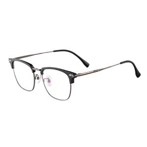 Gafas Ultraligeras de Aleación de Titanio con Protección Anti Luz Azul, Montura de Media Aro, Tamaño Mediano, Unisex, Origen Danyang - Product Image 3
