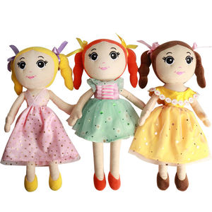 Nouveaux vêtements de <span class=keywords><strong>poupée</strong></span> humaine douce en peluche personnalisés peuvent être changés jouets en peluche pour les bébés filles - Product Image 2
