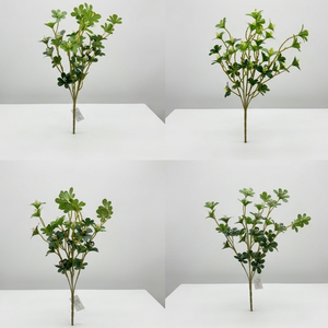 Planta Artificial de Schefflera Estilo Nórdico, Camelia Artificial para Decoración del Hogar y Bodas, Hojas para Fotografía, Schefflera Artificial Individual Fresca - Product Image 3
