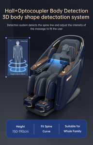 Deepsleep De-a80l Bibo Silla con Reposapiés Separado, Diseño de Reposapiés Flotante Independiente, Calefacción con Bolsa de Aire, Spa en Casa De-a80l Bibo - Product Image 2