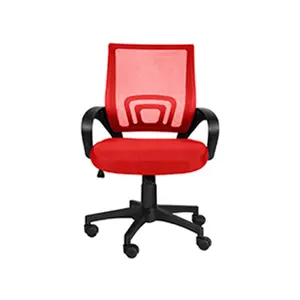 Black Mid-Back Swivel Mesh Office Chair Computer Desk Chair Meeting Room Chairs