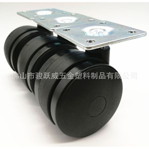 Swivel Caster 75mm Diameter Black Nylon <b>Wheel</b> Furniture Casters <b>For</b> Display Cabinets Flower Stands Training <b>Tables</b> - Product Image 5