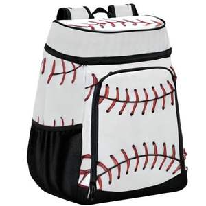 Sac à déjeuner isotherme OEM grande capacité 24L en polyester – Sac à dos isotherme léger et imperméable avec fermeture éclair anti-fuite pour pique-nique et voyage - Product Image 1