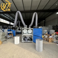 Extracteur de fumée de soudage mobile à grand volume neuf pour l'équipement de nettoyage d'air de prix d'usine de soudage continu