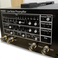 PVA560 Preamplifier Tegangan Presisi Tinggi dengan Kebisingan Rendah untuk Deteksi Sinyal Lemah Pengganti SR560 Penguat Sinyal